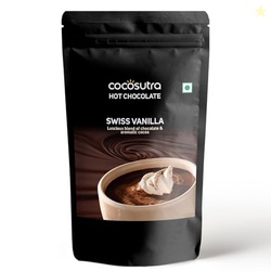 Cocosutra Swiss Vanilla Drinking Chocolate Mix, 500g | Gluten Free Dri