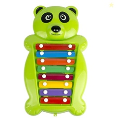 Xylophone Pull Along Frog Shape 2 in 1 Musical Toy for Kids and Toddle