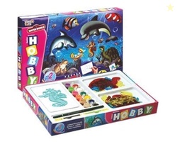 Smart Picks Hobby Arts Senior Water World Stencil Art & Craft kit with