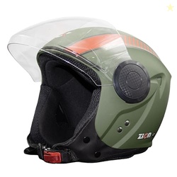 Cortex ISI & DOT Certified Zion Half Face Helmet for Men & Women with 