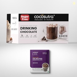 Sugar Free Drinking Chocolate Mix | Mocha | 20 Single-Serve Sachets (2