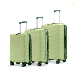 LAttitude By Provogue Axis Set of 3 Trolley Bags Polypropylene Hard Su