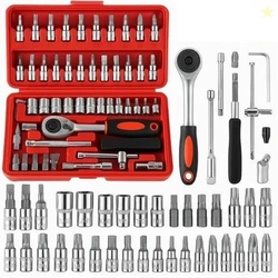 DEAGAN 46PCS Sockets Extension Bars,Mechanic Tool Kits for Househ...mo