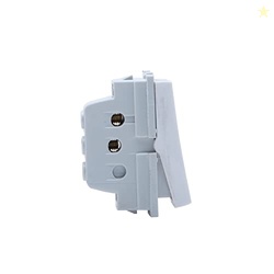 Wipro Northwest Nowa 6A Bell Push, White (pack of 20)