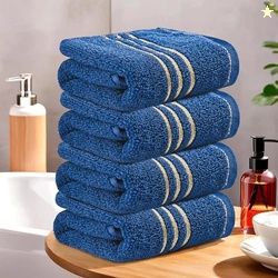 Kuber Industries Pack of 4 Soft Cotton Face Towels For Men & Women/Lad