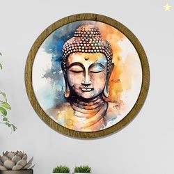 RAG28 Wooden Wall Mount Decorative Plate For Home Decor Items | Wall D