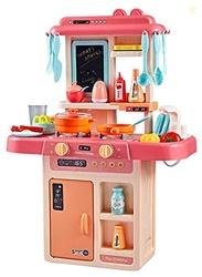 Zest 4 Toyz 36 PCS Battery Oprated Kitchen Set for Kids, Lights & Soun