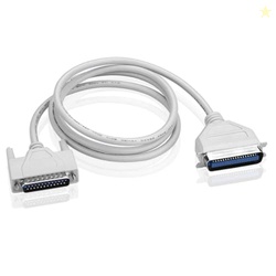 Madhabi 3M Parallel Printer Cable  DB25 Male to Centronics 36 Pin Male