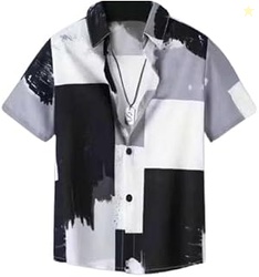 Kids Printed Half Sleeves Shirt