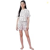 Li'l Tomatoes Girls Cotton Night Suit Set | 100% Cotton Summer Co-Ord 