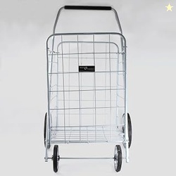 Foldable Shopping Trolley with Wheels (MOQ :- 2 Pc)