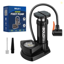 Boldfit Bicycle Pump - High Pressure Foot Air Pump for Cycles, Balloon