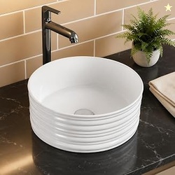 Plantex Ceramic Table Top Wash Basin For Bathroom/Designer WashBasin/B