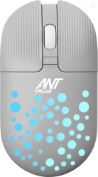 Ant Value FKAPU05 / Silent, Adj. DPI, RGB Lights Ambidextrous Optical 