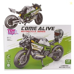 593-Piece Building Blocks Bike |Creative Engineering Kit|DIY Motorcycl