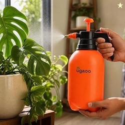UGAOO Pressure Sprayer 2 Litre | Garden Spray Pump with Adjustable Bra
