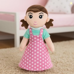 Amazon Brand - Jam & Honey Dancing Animals EVA Doll | 34 cm Musical Pl