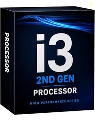 GLOBAL TOUCH Core i3 2nd Gen Processor LGA 1155 DDR3 Desktop CPU 3MB C