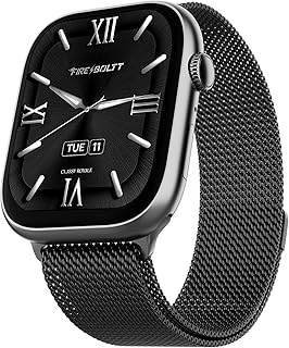 Ninja X Ring Smart Watch 1.96" Always On Display Bluetooth Calling, Vo