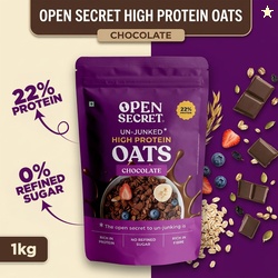 High Protein Oats Healthy Breakfast Mix of Protein & Fibre 0 Refined S