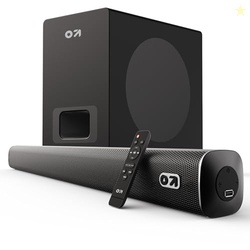 GOBOULT X120 2.1 Channel Bluetooth Soundbar with BoomX Subwoofer, 120-