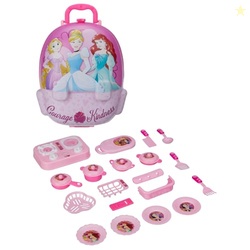Amazon Brand - Jam & Honey Princess-Themed Kitchen Set in Backpack | P