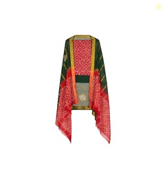 Women's Unstitched Batik Print Salwar Suit Dress Material With Dupatta