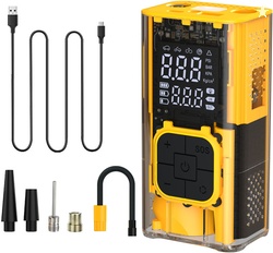Portronics Vayu 3T Rechargeable Tyre Inflator 150 psi Tyre Air Pump fo