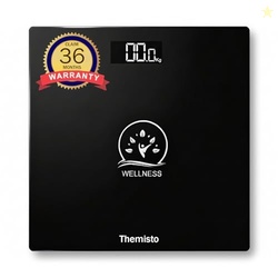 Themisto TH-WS40 Body weight Scale, With High Precision Sensors | Back