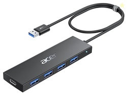Acer USB Hub for Laptops 4-in-1, Multi USB 3.0 Port Hub Extension Adap