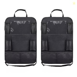 Car Backseat & Boot Organizer  10 Storage Pockets + Dedicated TouchScr