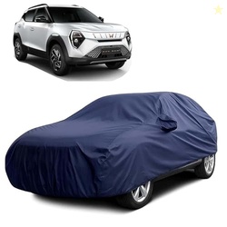 100% Water Resistant Car Body Cover Compatible with Mirror for Mahindr