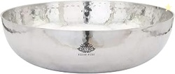 Sandwich Bottom Heavy Guage Stainless Steel Kadhai Cookware, Tasla (Wi