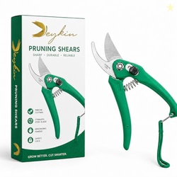 KEYKIN Hand Pruner Cutter - 1 Pc, Heavy Duty Gardening Tools Grass Cut