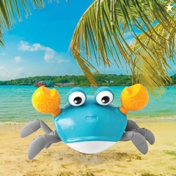 Dancing Crab|Crawling Crab|Electronic Moving Musical Toy|Obstacle Avoi