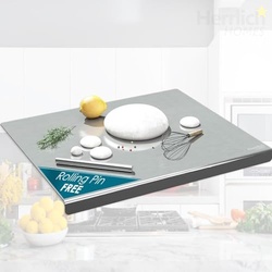 Herrlich Homes 304 Stainless Steel Chopping Board, Medium, 42x32cm | W
