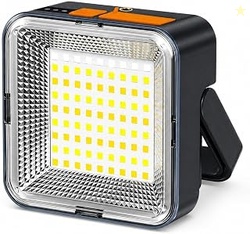 Solar Rechargeable Camping Light | Portable USB Outdoor Flashlight wit
