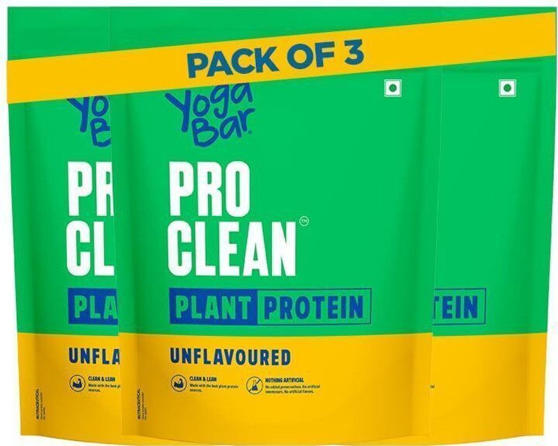 Yogabar Chocolate Plant Protein | 25g Protein per Serve | Clean Ingred