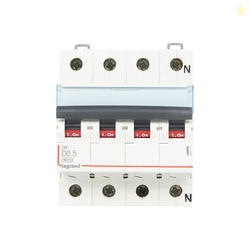 Legrand DX3 TPN D0.5A AC MCB