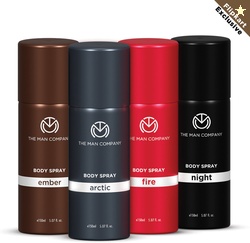 THE MAN COMPANY The Power Quad Deodorant Set - Arctic, Night, Fire and