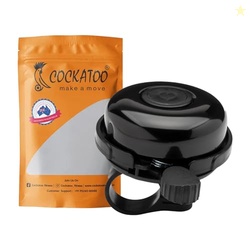 Cockatoo BB01-Lightweight Steel Bicycle Bell, Durable Bell for Cycle, 