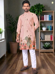MAITHILI CREATION Men Embroidered Kurta