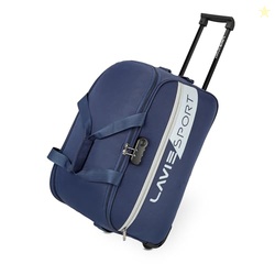 Lavie Sport Polyester Anti Theft Combi Lock Camelot Wheel Duffle Bag |