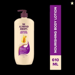 BAJAJ Almond Drops Nourishing Body Lotion with Almond Butter, 72 Hr Mo