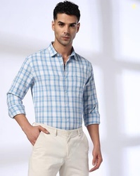 Men Checked Regular Fit Shirt