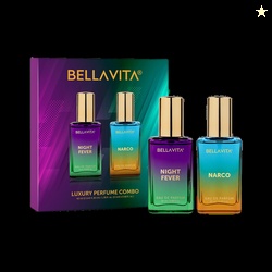 BELLAVITA NARCO Perfume & NIGHT FEVER Perfume combo|2X20ML|With Citrus