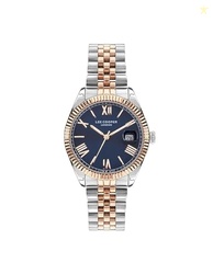 Analog Blue Round Dial Men's Watch - LC07449.590