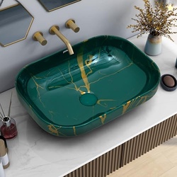 Plantex Tabletop Wash Basin for Bathroom/Designer Countertop Bathroom 
