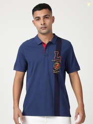 Lee Men Polo Collar Cotton T-shirt