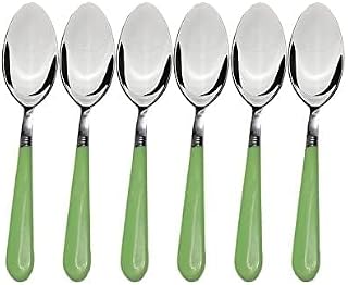 Bigplayer Stainless Steel Big Dinner Spoon/Table Spoon Set of 6Pcs - 9